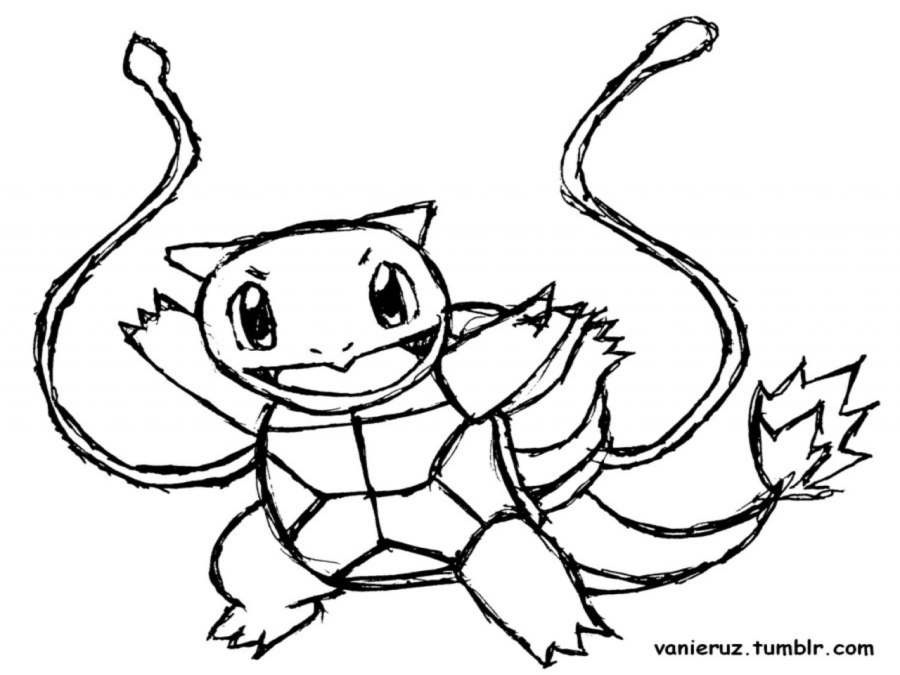 1280x960 Squirtle Coloring Book Pokemon Charmander And Pages