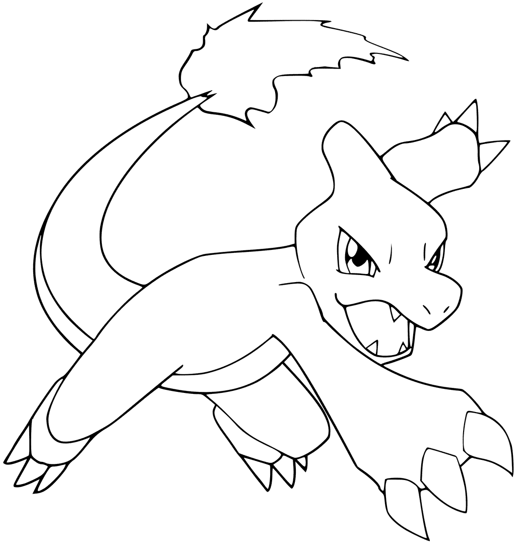 1024x1078 Pokemon Marshtomp Coloring Pages