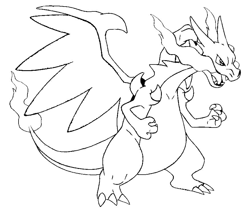 862x729 Pokemon X And Y Coloring Pages 363034