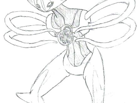440x330 Deoxys Coloring Pages