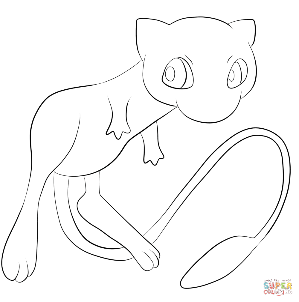 1000x1007 Espeon Coloring Page Free Download