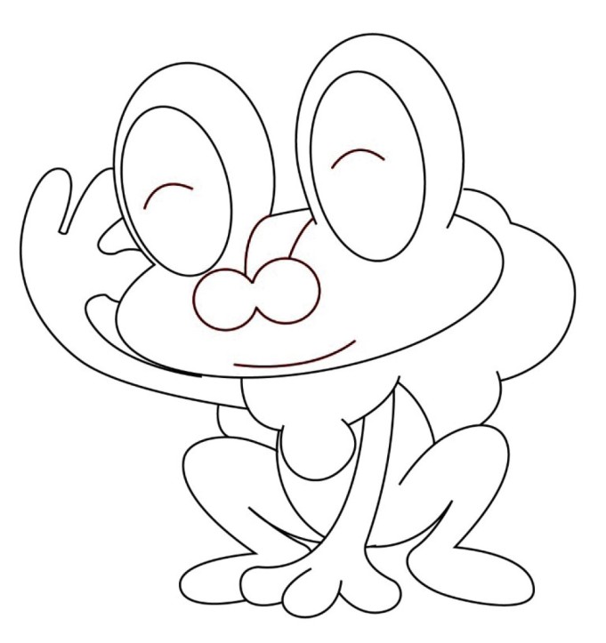681x723 Pokemon Coloring Pages Froakie