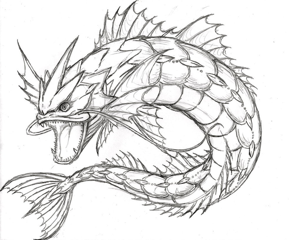 982x813 Pokemon For Real Gyarados By On @