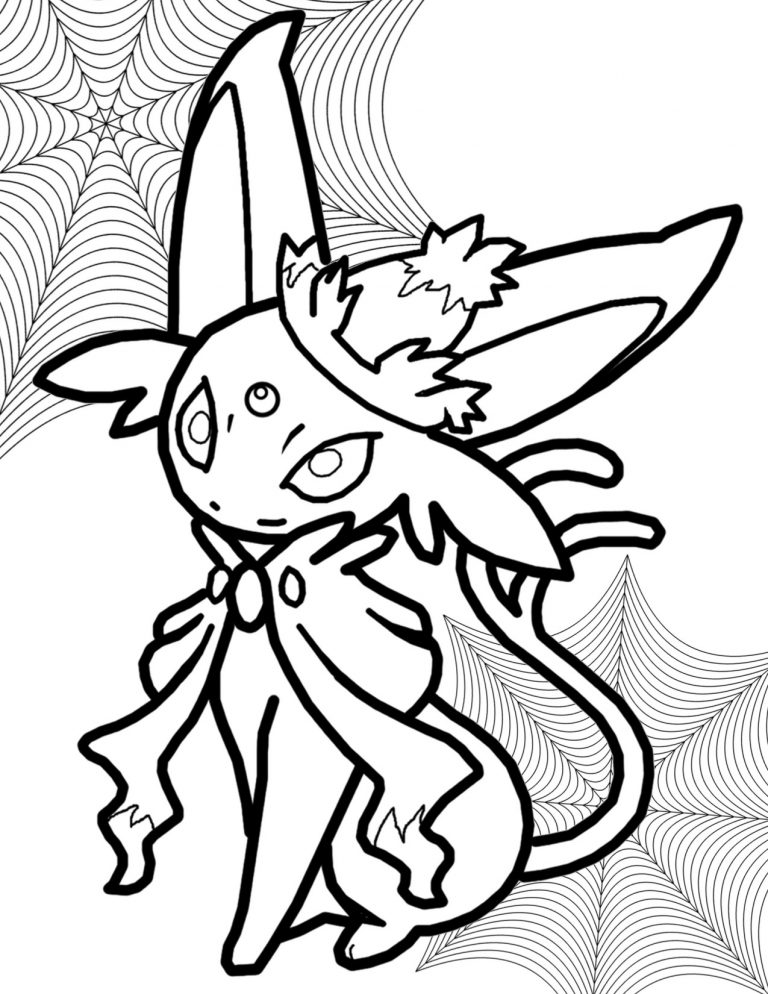 768x994 Pokemon Halloween Coloring Pages Copy Colormon
