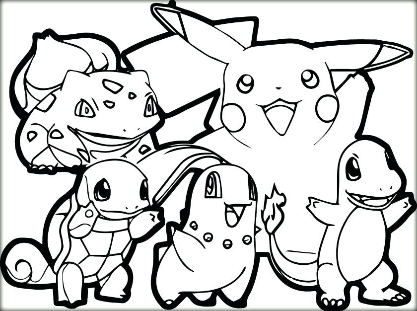 840x626 Pokeman Coloring Pages Printable Coloring Page Pokemon Printable