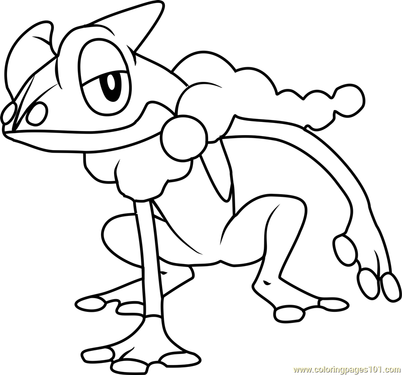 800x747 Pokemon Coloring Pages Pdf 78041 Frogadier Pokemon Ebestbuyvn.co