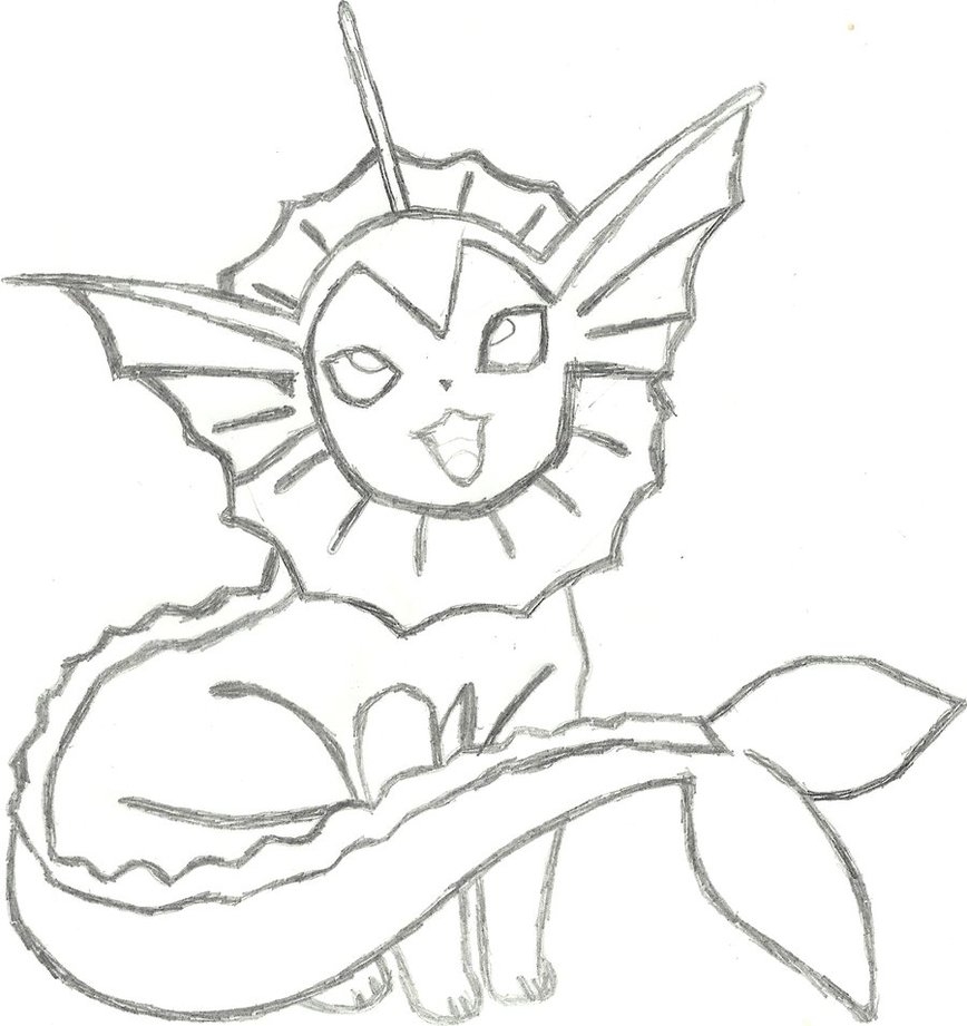 868x921 Best Vaporeon Coloring Page Important Pages Jolteon 3491 Unknown