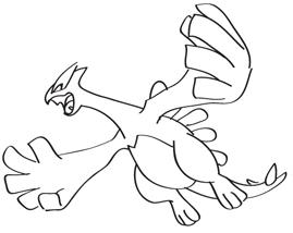 269x214 Pokemon Pictures To Colour Lugia Flying