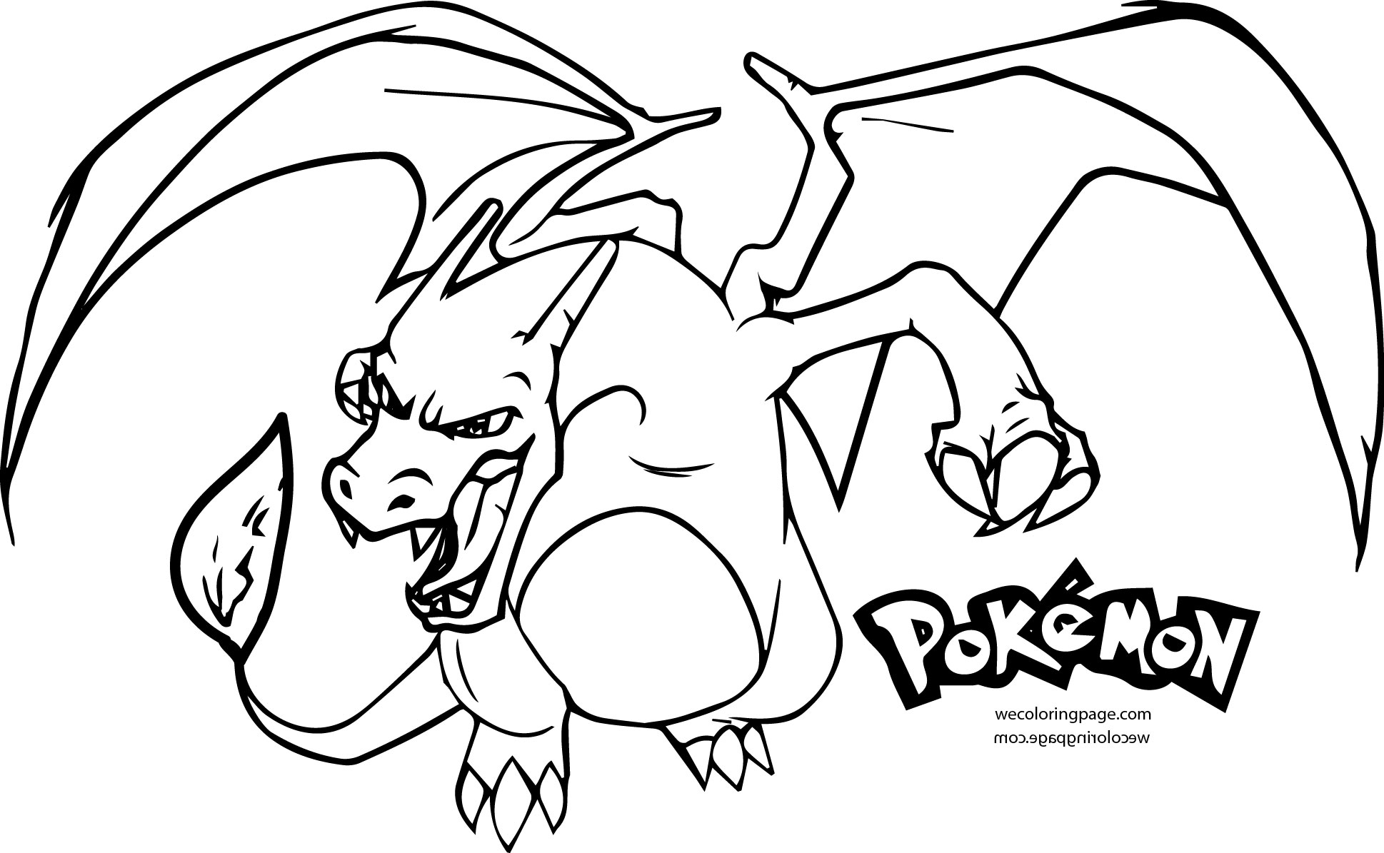 1938x1195 Competitive Charizard Coloring Pages Mega Page To Print Free