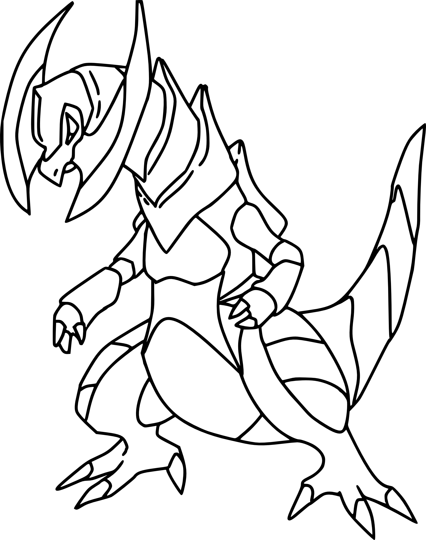 1776x2254 Pokemon Coloring Pages Mega Lucario Bltidm Free