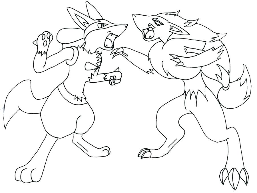 900x677 Pokemon Coloring Pages Mega Lucario Drawing At Free For Personal