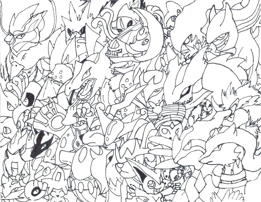 900x696 Pokemon Coloring Pages Mega Lucario Sketch By