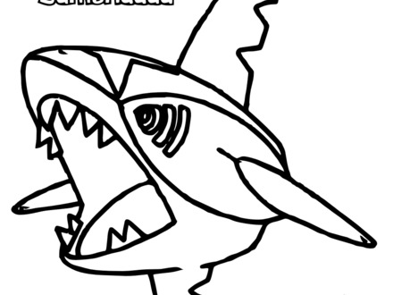 440x330 Free Pokemon Mega Mudkip Coloring Pages, Mudkip Coloring Pages