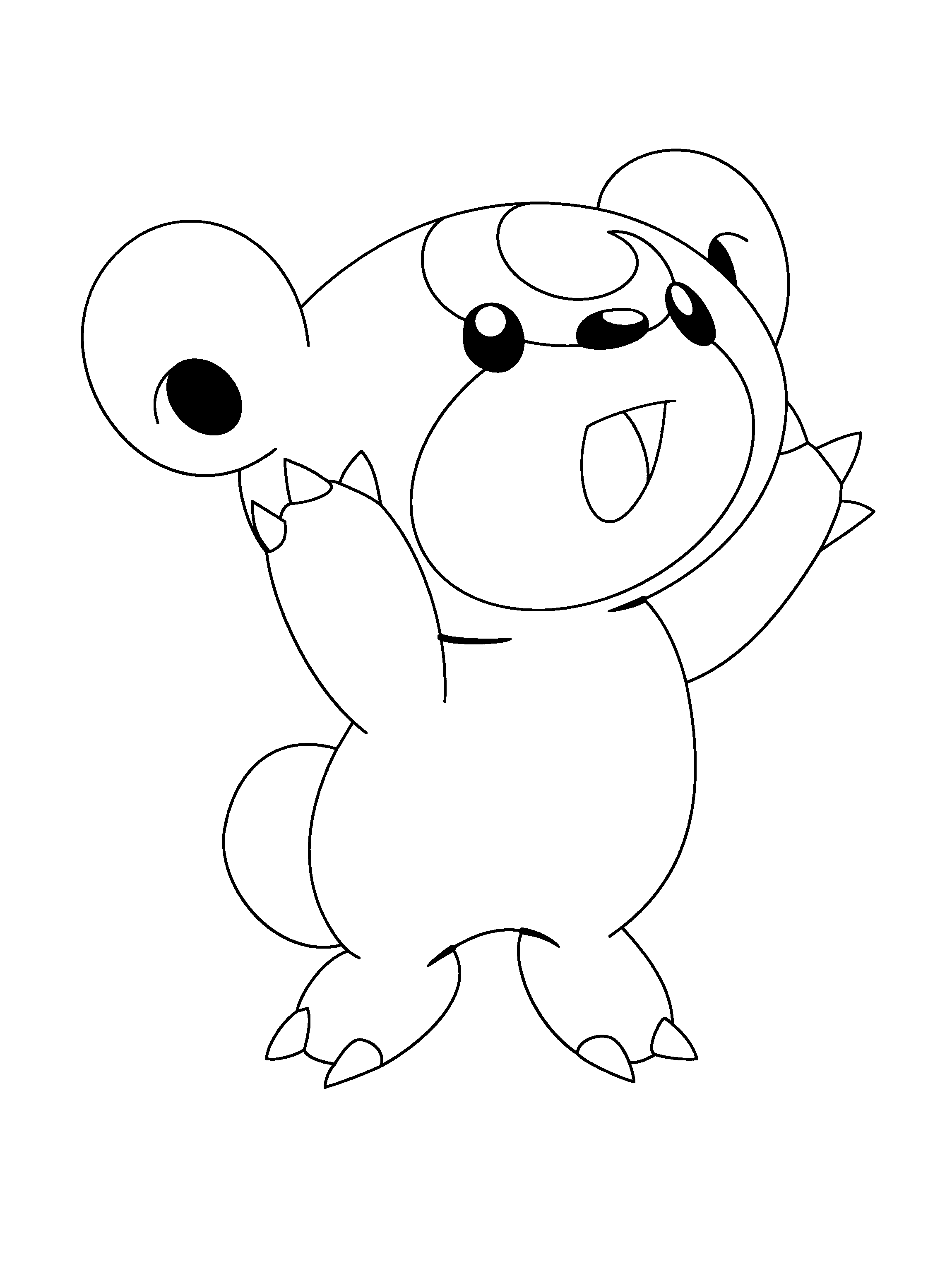 Pokemon Coloring Pages Pachirisu