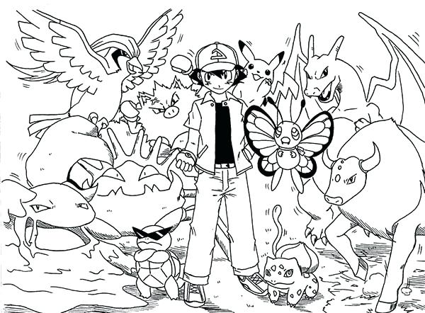600x442 Pokemon Coloring Pages Inspiring Coloring Page About Remodel