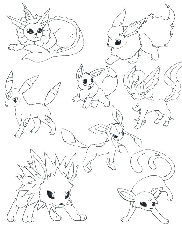 597x749 All Pokemon Coloring Pages Best Coloring Pages Kids To Print Free