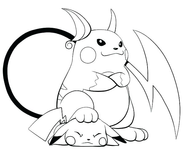 600x494 Coloring Pages Pikachu Is Lose To Coloring Page Color Pages Free