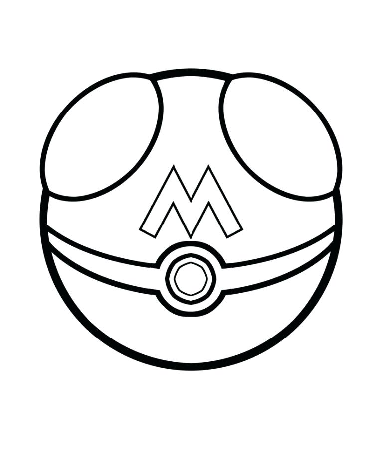 768x904 Coloring Pages With Printable Coloring Pages Pokemon Pokeball