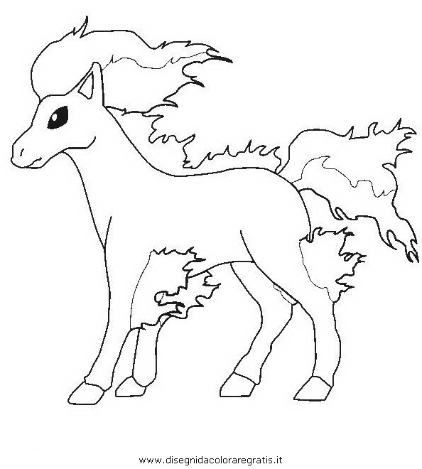 594x660 Pokemon Coloring Pages Rapidash ~ Best Ideas For Printable