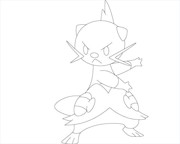 600x480 Pokemon Black And White Coloring Pages Printable Coloring Pages