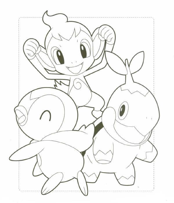 600x699 Pokemon Advanced Coloring Pages. Bodacious Pokemon Colouring