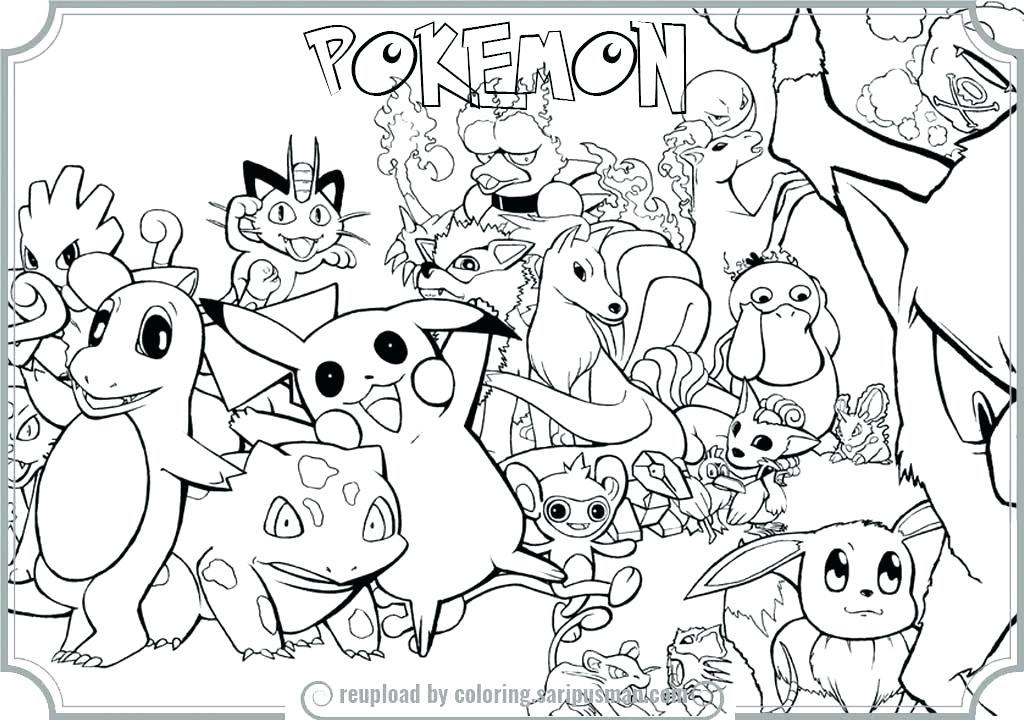 1024x720 Pokemon Color Pages Posts Pokemon Xy Colouring Pages
