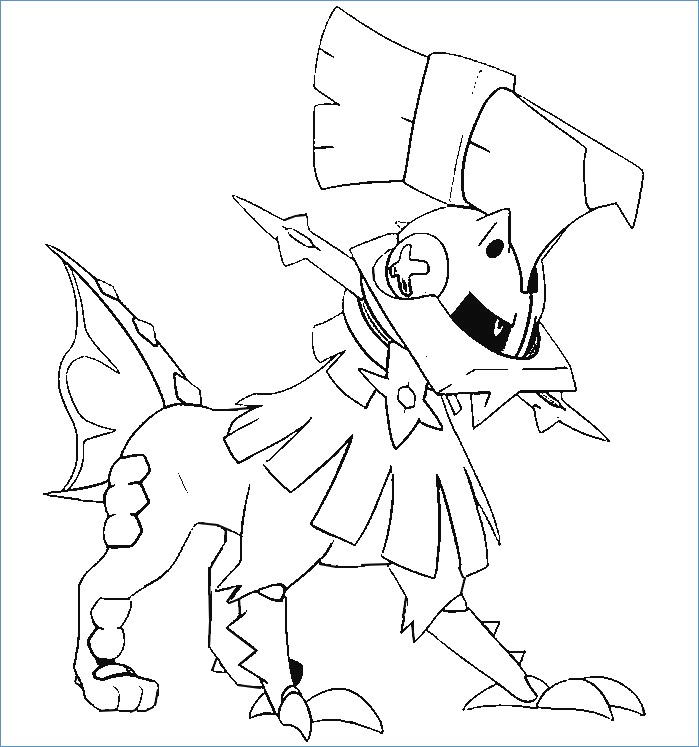 699x747 Dialga Pokemon Coloring Page