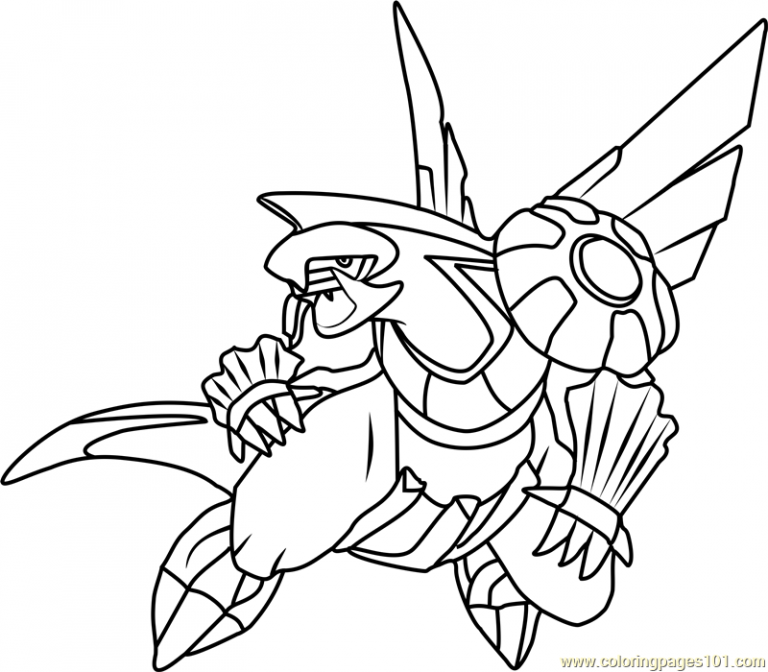 768x672 Pokemon Coloring Pages Palkia Copy 78308