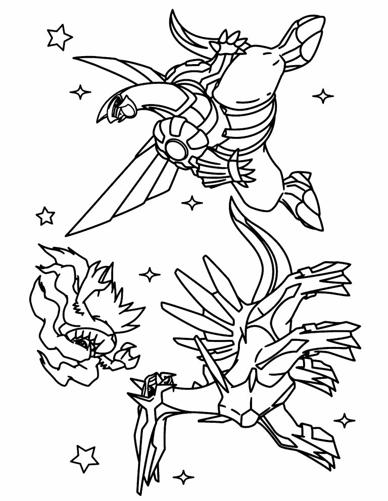 768x992 Pokemon Coloring Pages Palkia Copy Best Of Dialga