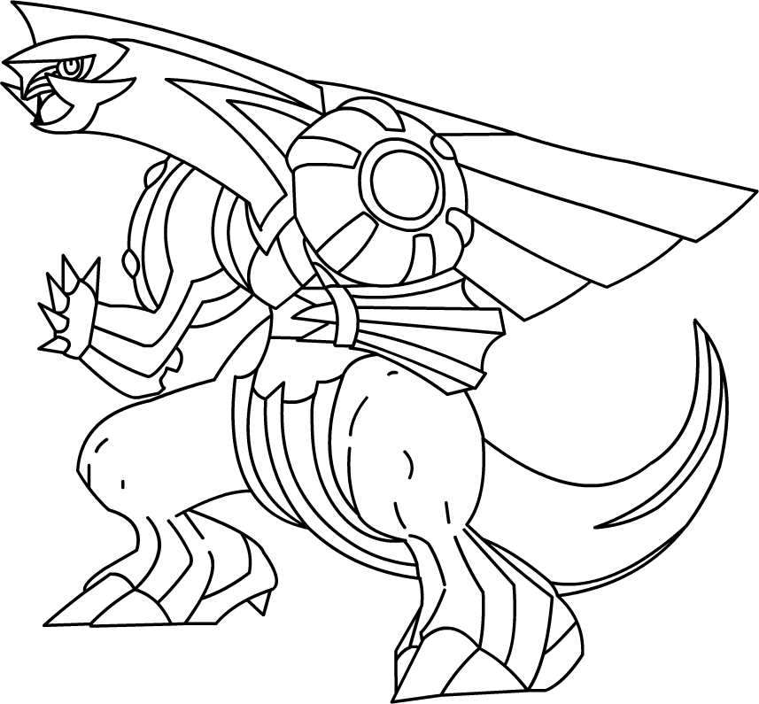 857x795 Pokemon Dragon Coloring Pages