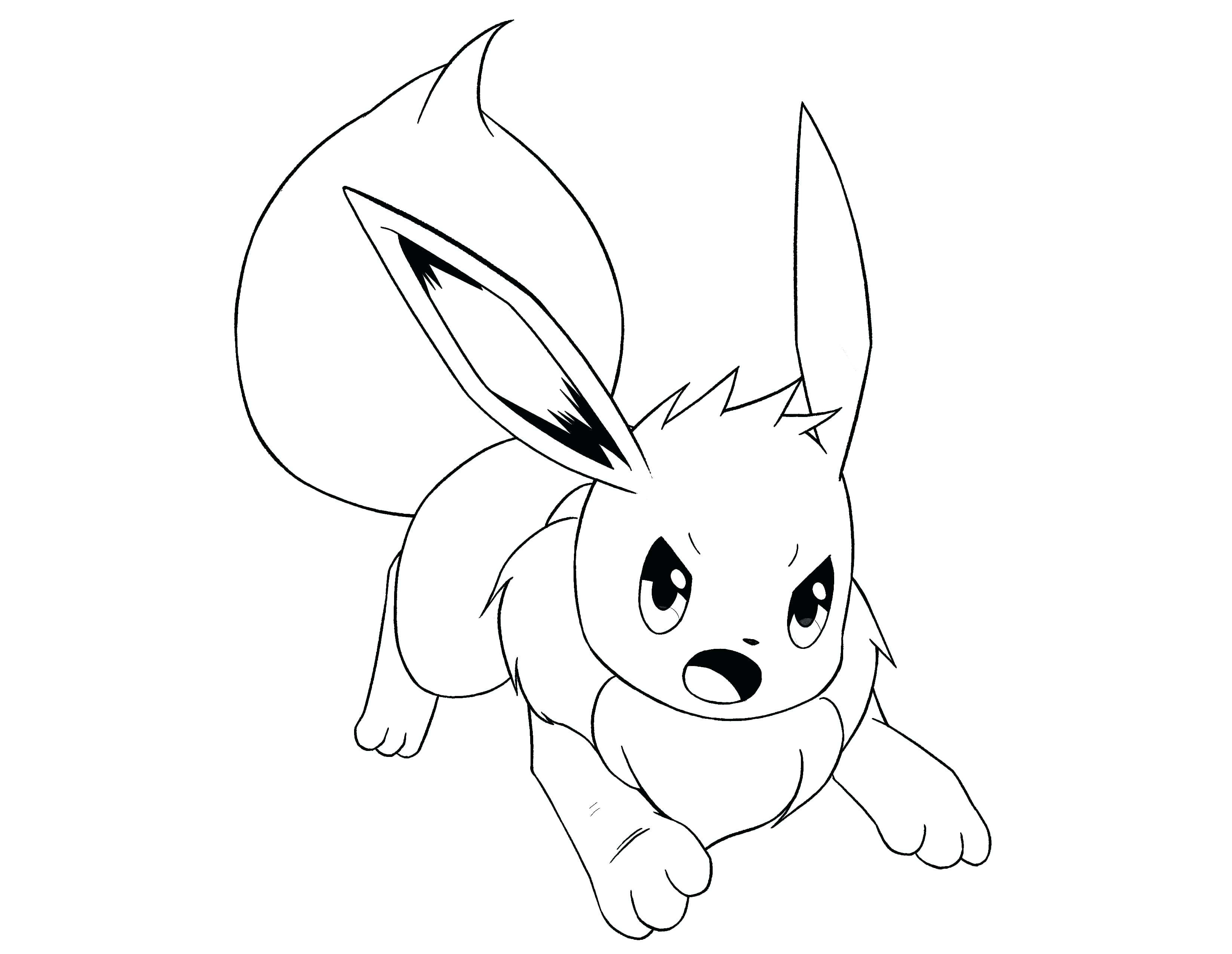 3295x2551 Pokemon Coloring Pages Eevee Evolutions Together Best Of Eevee
