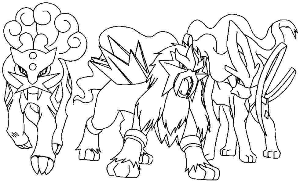 982x600 Pokemon Coloring Pages Legendary Colouring For Good Photo