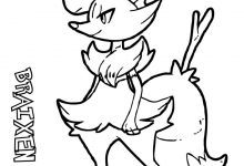 220x150 Pokemon Coloring Pages Fennekin