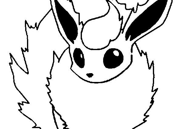 600x425 Flareon Coloring Pages Pokemon Flareon Coloring Pages Mamas