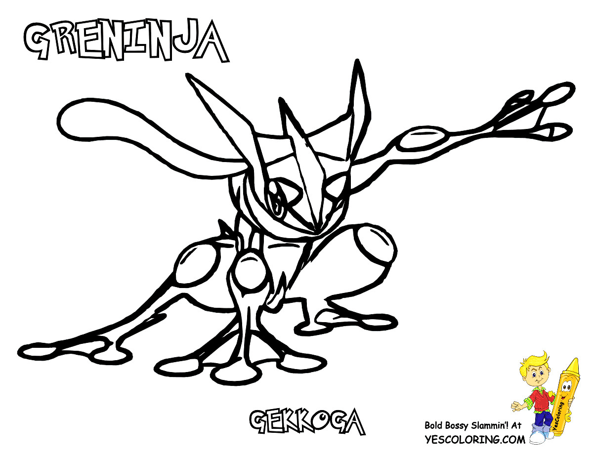 1200x927 Pokemon Froakie Coloring Pages