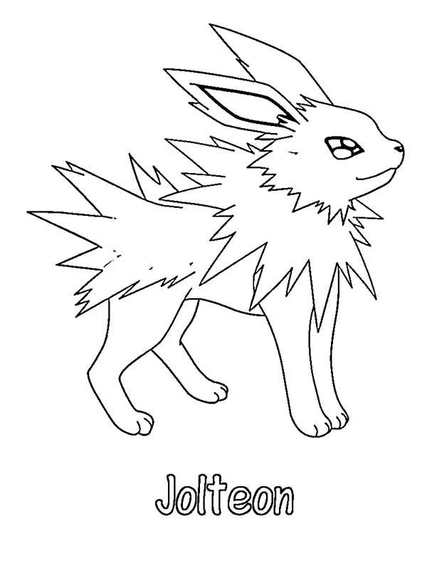 Pokemon Glaceon Coloring Pages