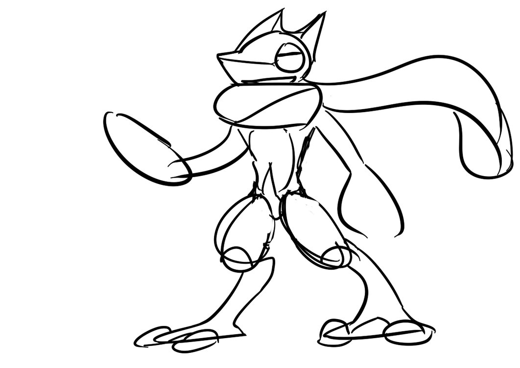 1062x752 Download Ash Greninja Coloring Pages 27 Collections Free Coloring