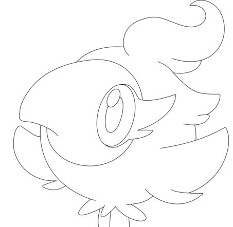 453x442 Growlithe Pokemon Coloring Page