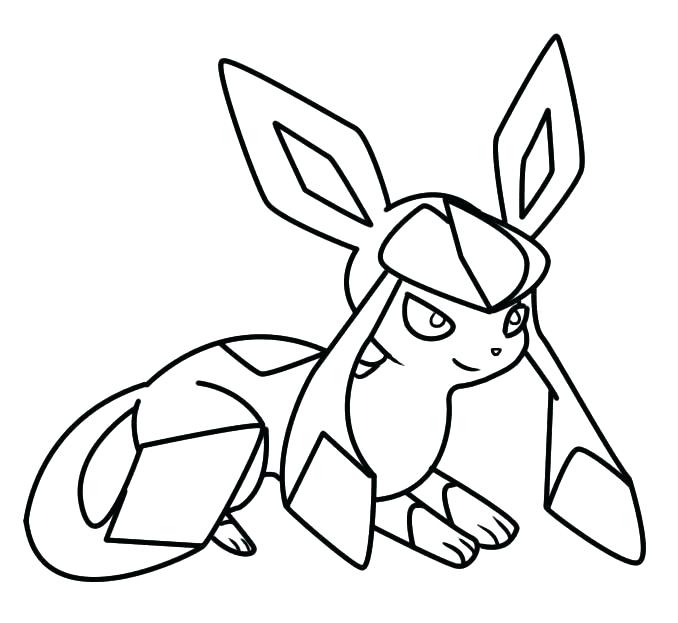 678x623 Leafeon Coloring Pages Figure Of The Mythology Matron Goddess