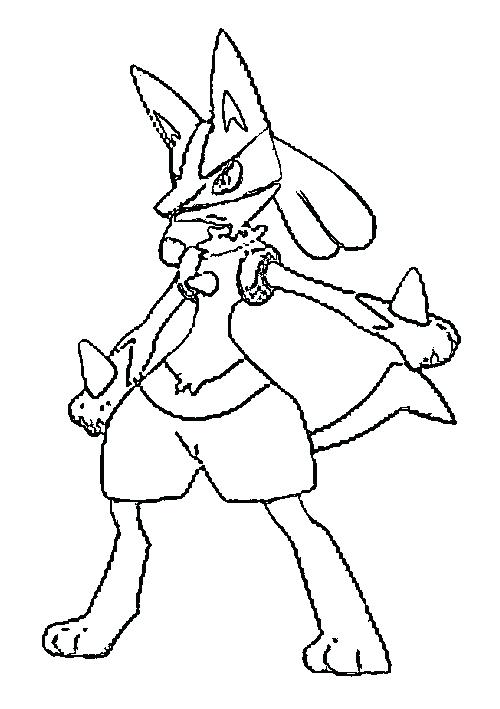 500x709 Lucario Coloring Pages Coloring Pages Mega Lucario Coloring Pages