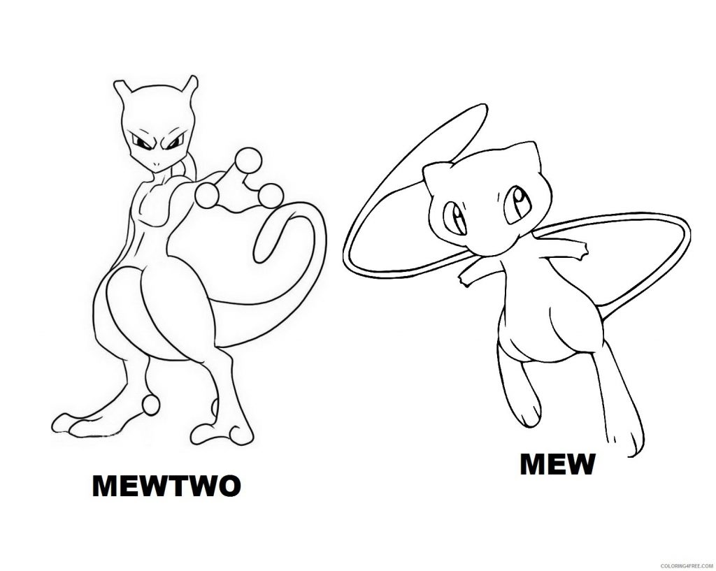 1024x817 Mew Coloring Pages