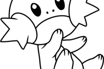 210x140 Mudkip Coloring Pages Mudkip Pokemon Coloring Page Free Pokmon