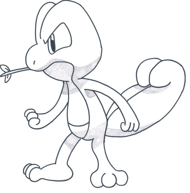 614x622 Treecko Coloring Pages