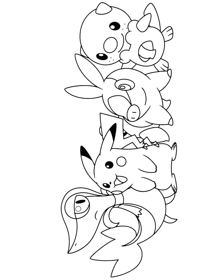 736x950 Pokemon Black And White Coloring Pages To Print