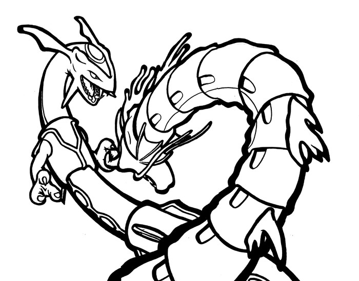 700x549 Interesting Rayquaza Coloring Pages 29 Legendary Pokemon To Funny