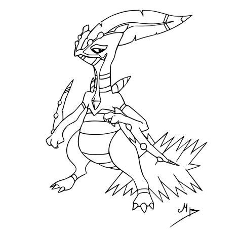 474x452 Inspiring Pokemon Of Mega Sceptile Colouring Pages Image Coloring
