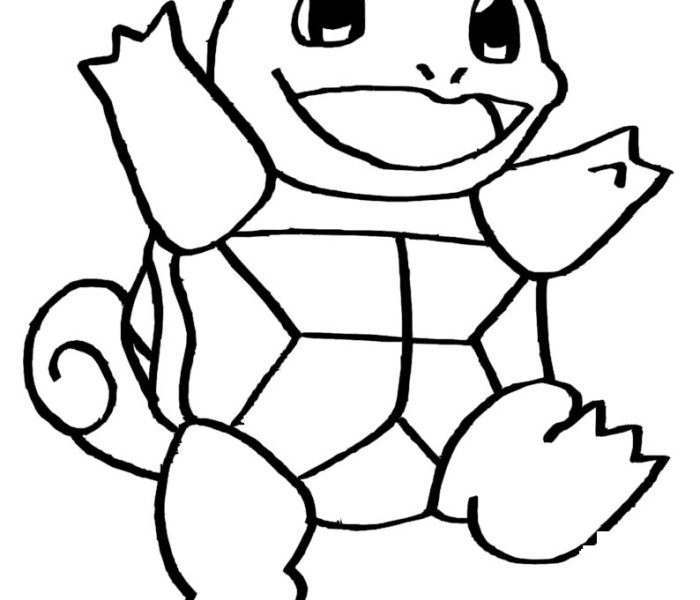 700x600 Nice Decoration Squirtle Coloring Page Squirtle Coloring Page
