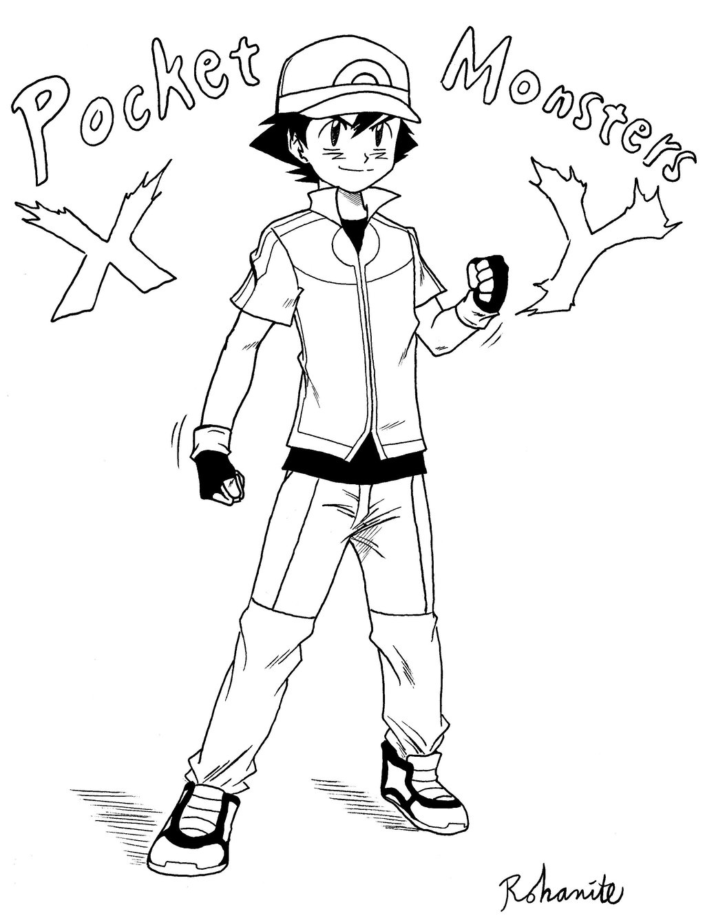 1024x1333 Famous Pokemon Ash Coloring Pages Photo