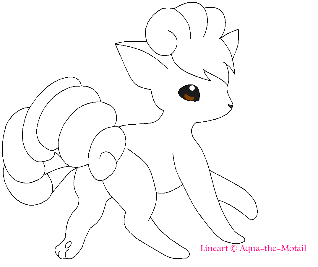 1076x904 Pokemon Vulpix Coloring Pages