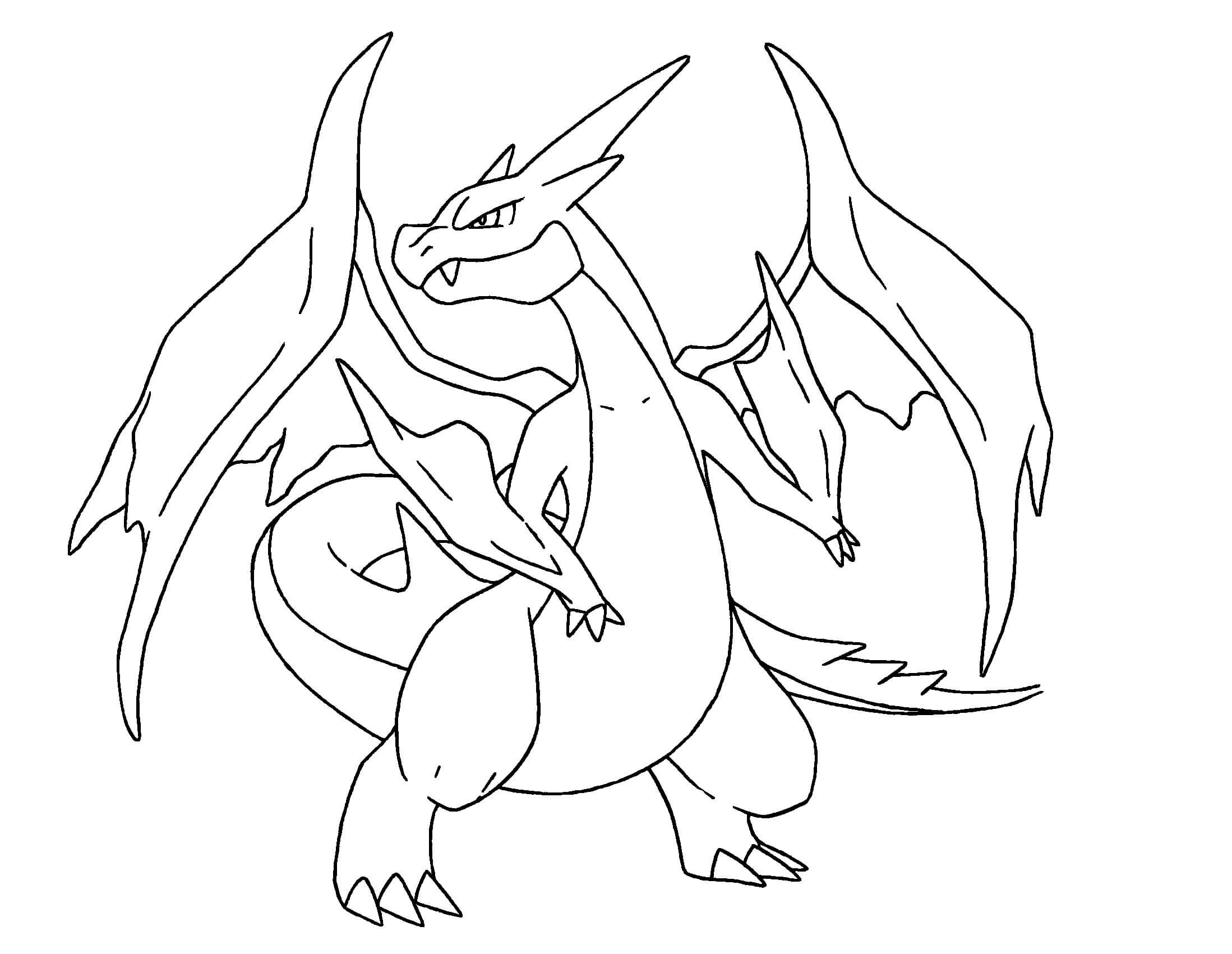2197x1701 Httpcolorings.copokemon X And Y Mega Coloring Pages